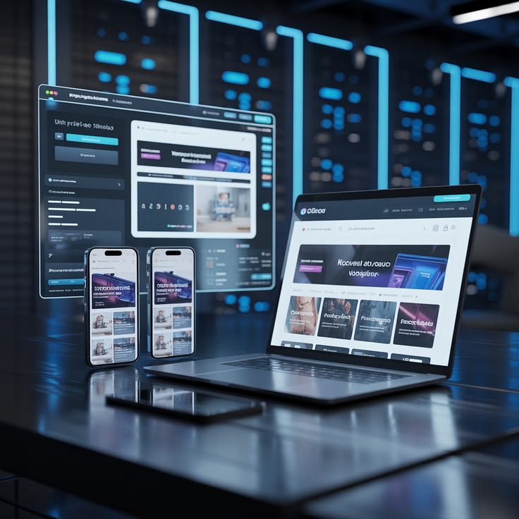 Website mockup 1