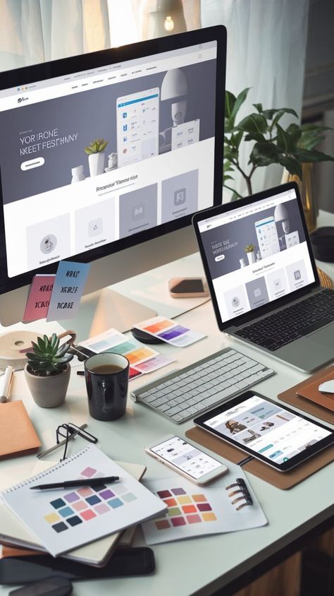 Landing page mockup 2