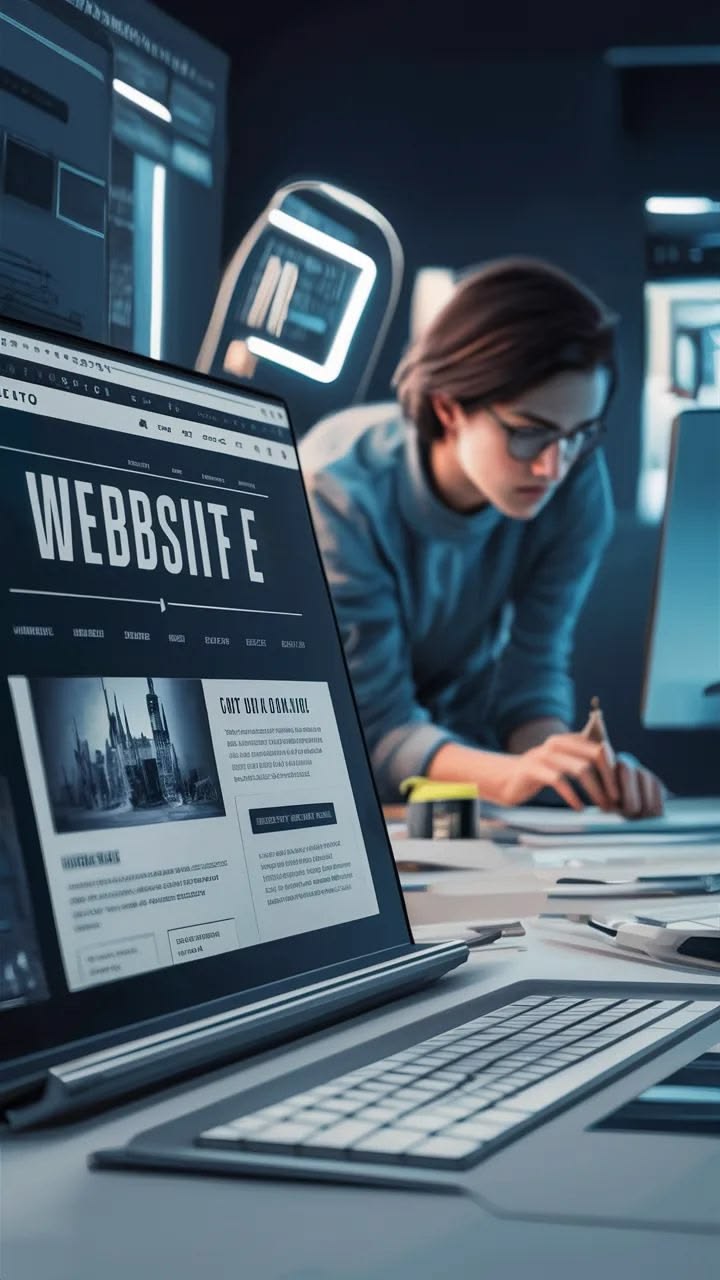Website mockup 2